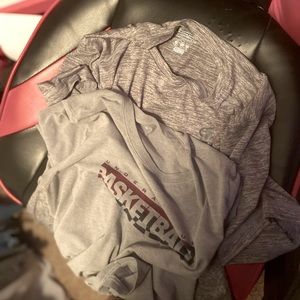 2 sports shirts UA & Champion